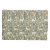 Tribal Safari Jungle Pattern ID1260 枕カバー (裏面)