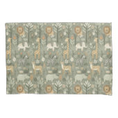 Tribal Safari Jungle Pattern ID1260 枕カバー (正面)