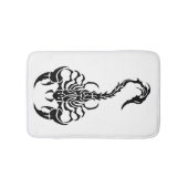 Tribal Scorpion Art バスマット (正面)