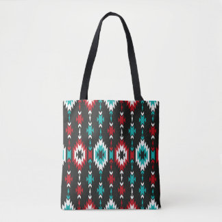 Tribal seamless colorful geometric pattern. Ethnic トートバッグ