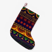 Tribal seamless pattern.  スモールクリスマスストッキング (正面 (吊り時))