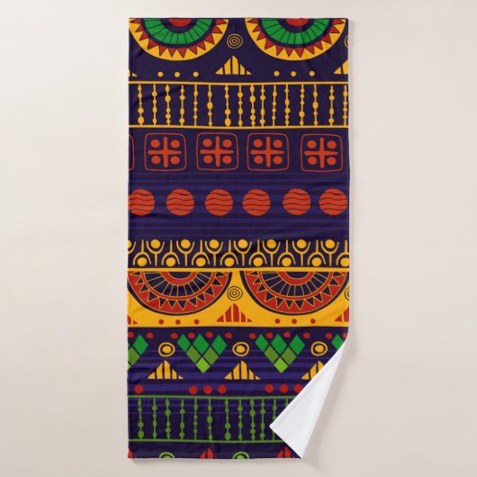 Tribal seamless pattern. バスタオル (バスタオル)