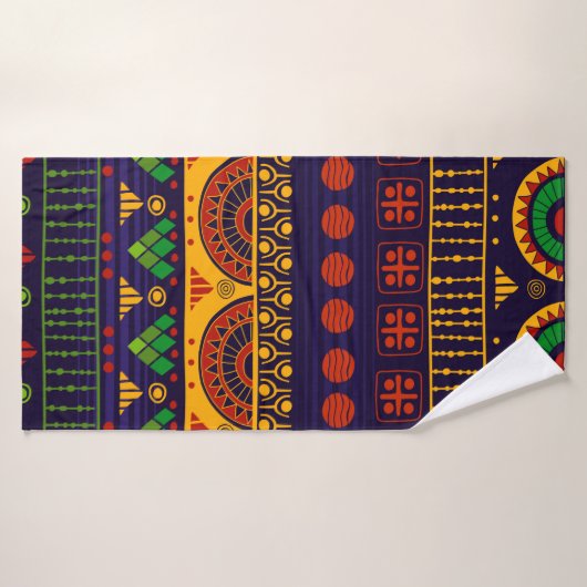 Tribal seamless pattern.  バスタオル (バスタオル)
