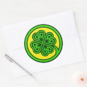 Tribal Shamrockのシール ラウンドシール (封筒)