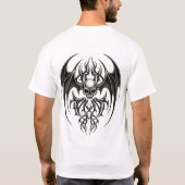 Tribal Skull Emblem Tシャツ (裏面)