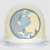 Tribal Snow Globe Custom Spirit Nature Snow Globes (正面)
