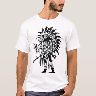 Tribal Urban Shaman Graffiti T-Shirt. Street Art. Tシャツ