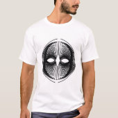 Tribal Vision – Handcrafted Mask Art Tee (Original Tシャツ (正面)