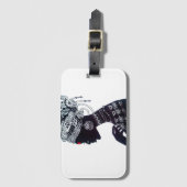 Tribal Women Design ラゲッジタグ (正面縦)