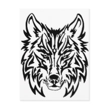 TribalWolfWhiteBackground#TribalWolfWhiteBackgroun