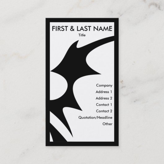 tribalz 名刺 (正面)