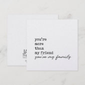 TRIBE 5.25 x 5.25 カード (正面/裏面)