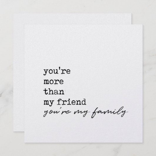 TRIBE 5.25 x 5.25 カード (正面/裏面)