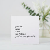 TRIBE 5.25 x 5.25 カード (スタンド正面)