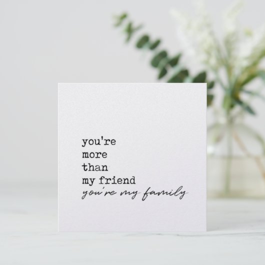 TRIBE 5.25 x 5.25 カード (スタンド正面)