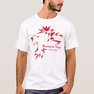 Tribe Crown Lionビジネス用Tシャツ Tシャツ
