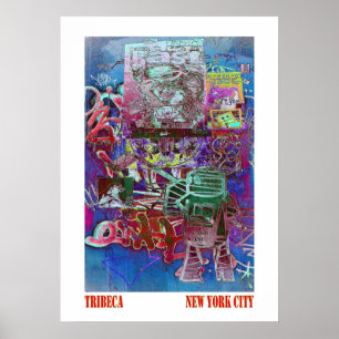 Tribeca Street Art NYC ポスター