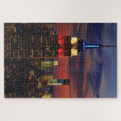 Tribute In Light Sept 11, World Trade Cntr ESB #1 ジグソーパズル (横)