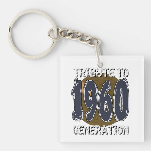 Tribute to 1960 generation anniversaire キーホルダー (正面)
