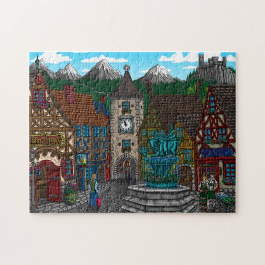 Tribute to Europa ジグソーパズル (横)