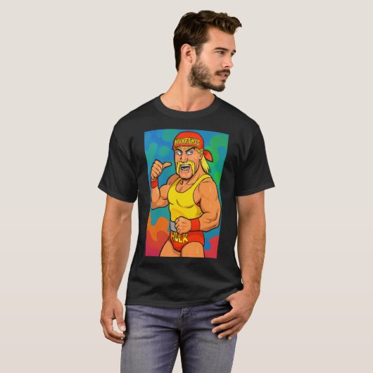 Tribute to Hulk Hogan Tシャツ (正面フル)