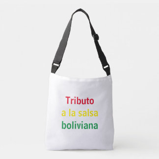 Tributo a la salsa boliviana クロスボディバッグ