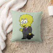 Triceratopsビジネスマンのイラストレーション。 クッション (ブランケット)