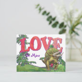 Triceratopsラブバレンタインデー シーズンポストカード (スタンド正面)