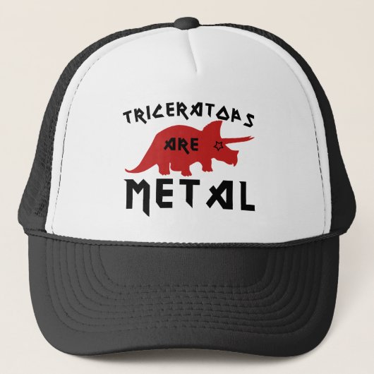 Triceratops are Metal キャップ (正面)