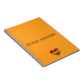 Tricia Heart Orange ノートブック (右側)