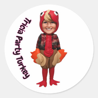 Tricia Party Sticker Sheet ラウンドシール