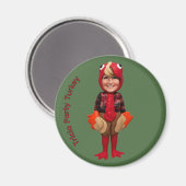 Tricia Party Turkey Magnet マグネット (正面/裏面)