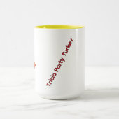 Tricia Party Turkey Mug マグカップ (中央)