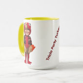 Tricia Party Turkey Mug マグカップ (正面左)