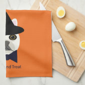 Trick and Treat Dog キッチンタオル (四つ折り)
