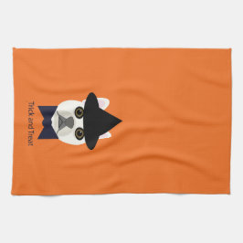 Trick and Treat Dog キッチンタオル