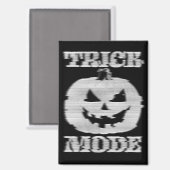 Trick Mode Glitchy Pumpkin マグネット (正面/裏面)