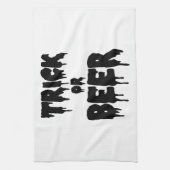 trick or beer キッチンタオル (縦)