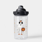 Trick or Goose Halloween Ghost ウォーターボトル (背面)