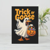 Trick or Goose Halloween Goose 招待状 (スタンド正面)