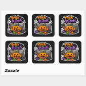 Trick Or Patch – Halloween Modular Synth スクエアシール (シート)