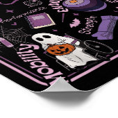 Trick Or Pt Physical Therapy Therast Halloween ポスター (角)