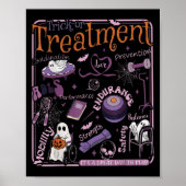 Trick Or Pt Physical Therapy Therast Halloween  ポスター (正面)