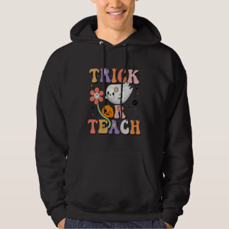 Trick Or Teach Ghost Teacher Halloween Costume 202 パーカ