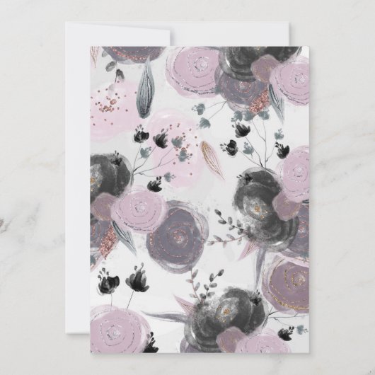 Trick or Three 3rd Birthday Halloween 招待状 (裏面)