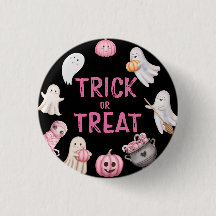 Trick Or Three Halloween Ghost Birthday Party