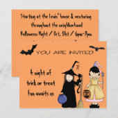 Trick Or Treat招待状 招待状 (正面/裏面)