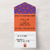 Trick or Treat  オールインワン招待状 (内側)