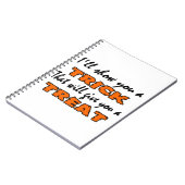 Trick or Treat   ノートブック (左側)