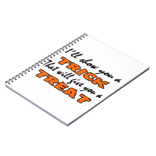 Trick or Treat ノートブック (左側)